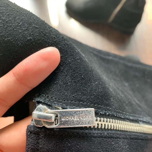 Suede Michael Kors knee high boots - Picture 11 of 12